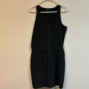 Athleta Black Sleeveless Skort Dress